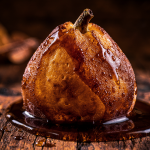 Fondue de poireaux au chocolat noir et éclats de noisettes torréfiées, une symphonie hivernale