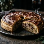 Tarte aux Agrumes Sanguins, Bœuf Confit au Caramel